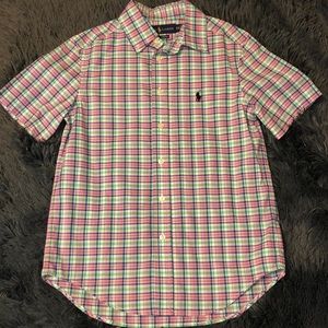 Boys Polo by Ralph Lauren- short sleeve/button down